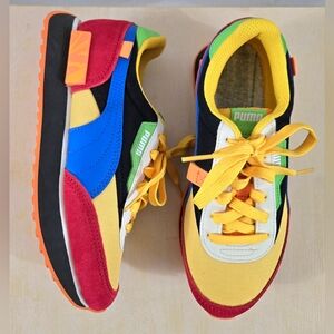 Puma Unisex Big Kids Future Rider Candy Bar Grade School Sneakers Size 6C